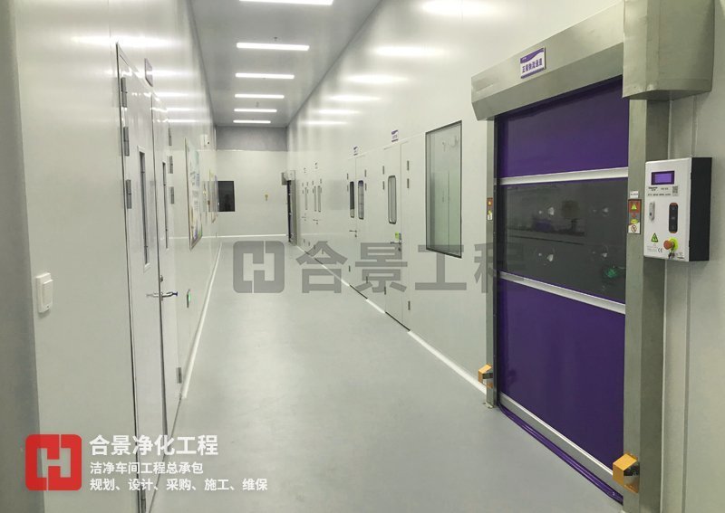 鋰電池?zé)o塵車(chē)間廠(chǎng)房建設(shè)完工